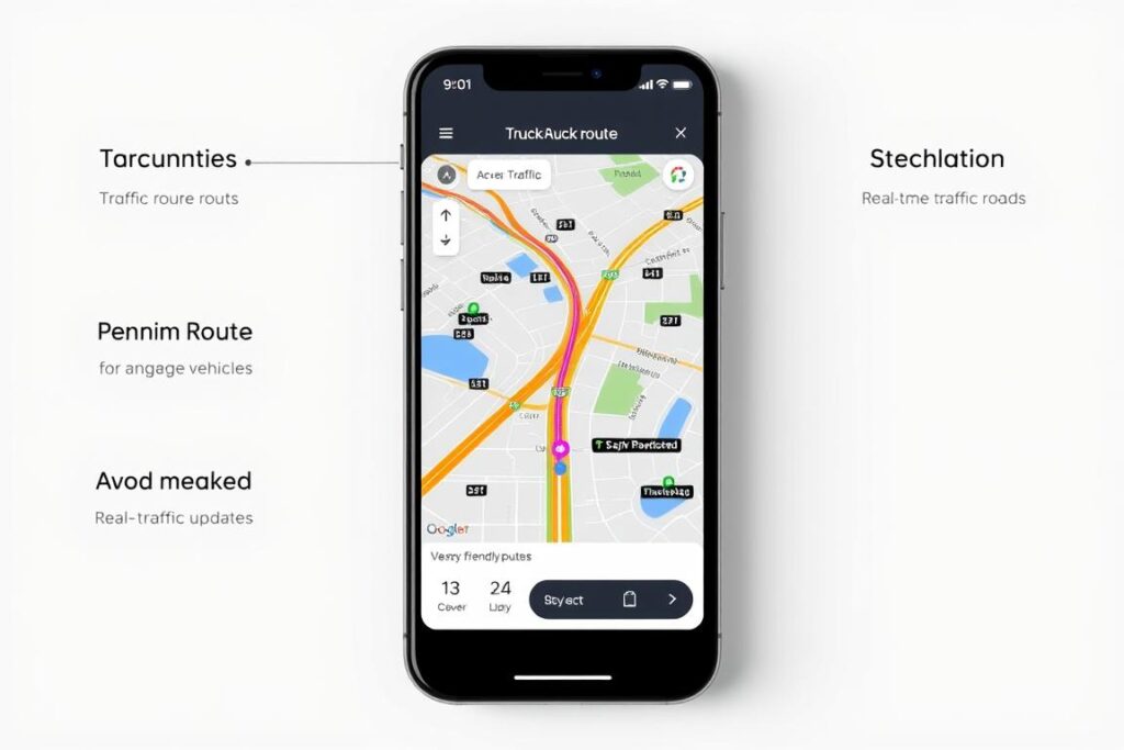 truck route GPS app